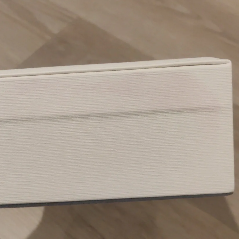 New!Kendra Scott White Jewelry Box with Golden Tone Logo Faux Leather